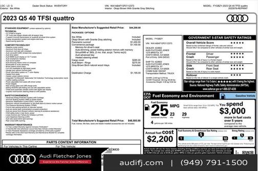 2023 Audi Q5 40 Premium