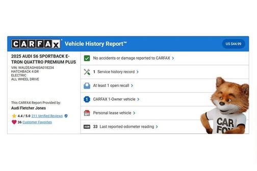 2025 Audi S6 e-tron Premium Plus