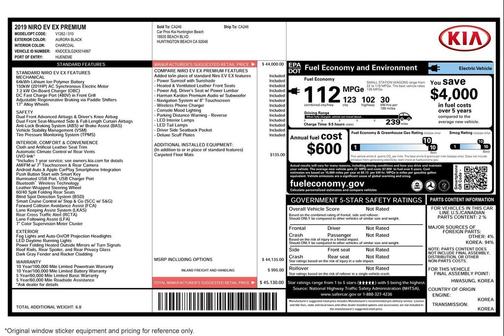 2019 Kia Niro EX Premium