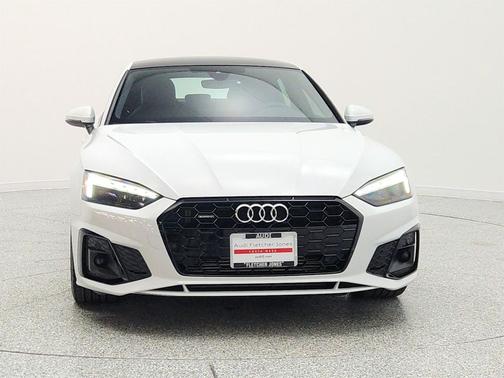 Glacier White Metallic 2025 Audi A5 Sportback 45 S Line Premium