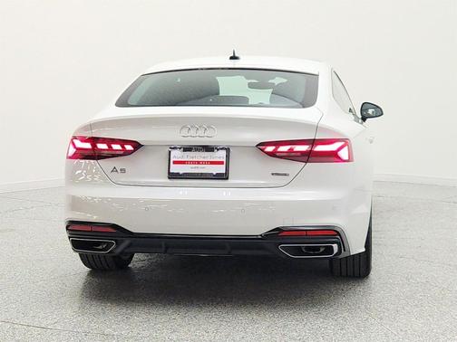 Glacier White Metallic 2025 Audi A5 Sportback 45 S Line Premium