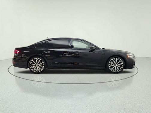 Mythos Black Metallic 2023 Audi A8 L 55 TFSI quattro