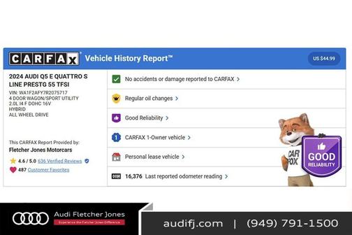 2024 Audi Q5 55 S line Prestige