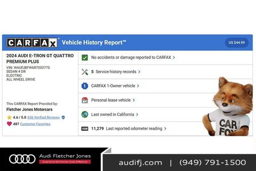 2024 Audi e-tron GT Premium Plus quattro