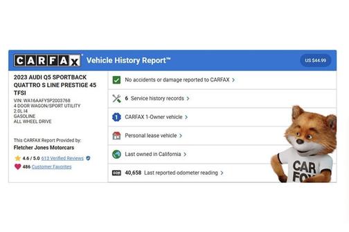 2023 Audi Q5 45 S line Prestige