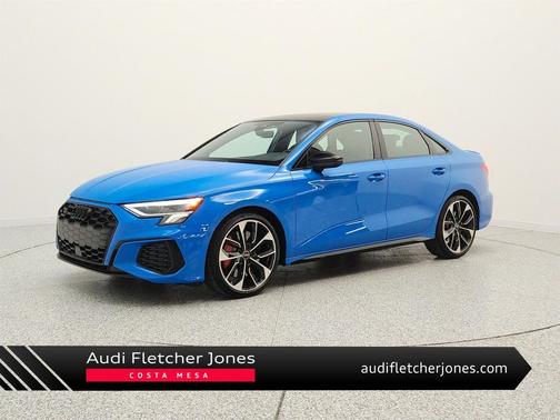 Turbo Blue 2024 Audi S3 Premium Plus TFSI quattro S tronic