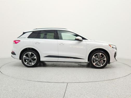 Glacier White Metallic 2023 Audi Q4 e-tron Premium Plus 50 quattro