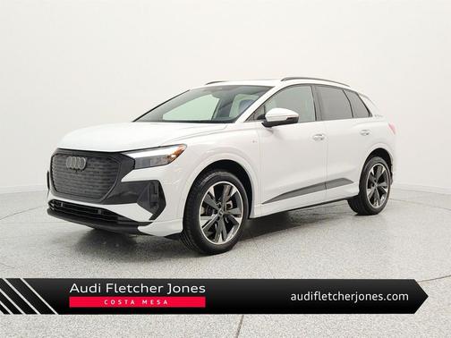 Glacier White Metallic 2023 Audi Q4 e-tron Premium Plus 50 quattro