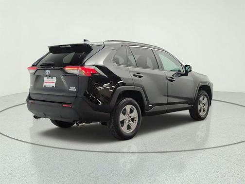 Midnight Black Metallic 2024 Toyota RAV4 Hybrid XLE