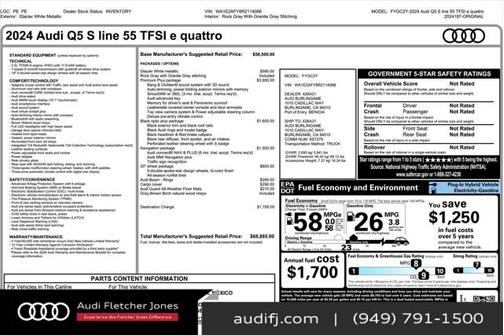 2024 Audi Q5 55 S line Premium Plus