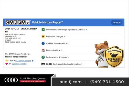 2024 Toyota Tundra Hybrid Limited