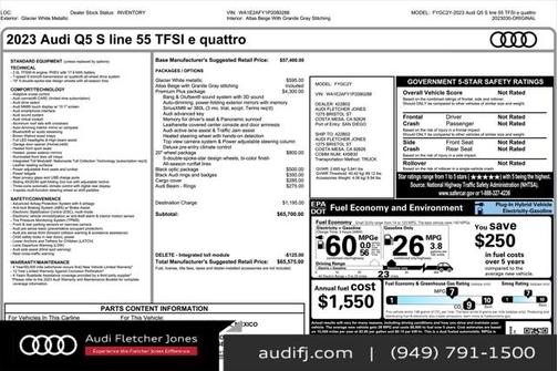 2023 Audi Q5 55 S line Premium Plus