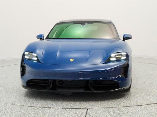 Neptune Blue 2021 Porsche Taycan Turbo S