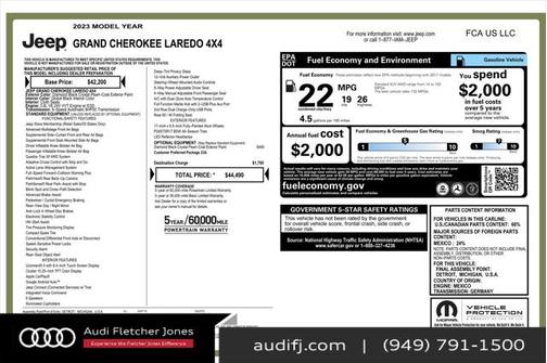 2023 Jeep Grand Cherokee Laredo
