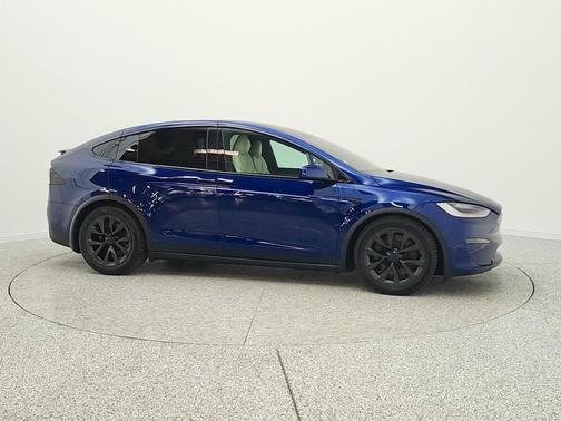 Deep Blue Metallic 2022 Tesla Model X Dual Motor All-Wheel Drive
