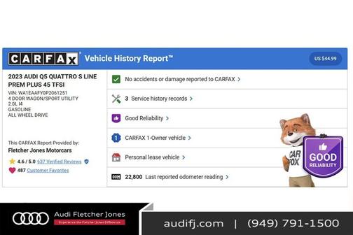 2023 Audi Q5 45 S line Premium Plus