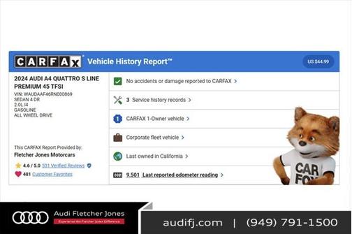 2024 Audi A4 45 S line Premium