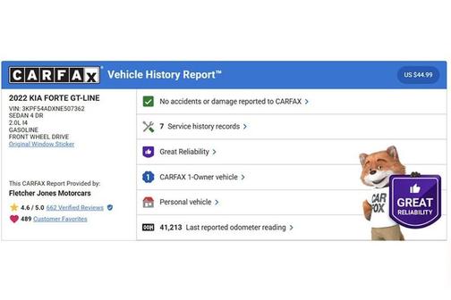 2022 Kia Forte GT-Line