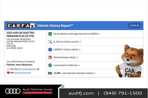 2023 Audi Q8 55 Premium Plus