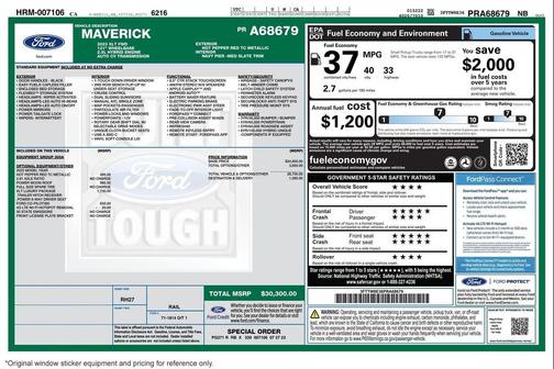2023 Ford Maverick XLT