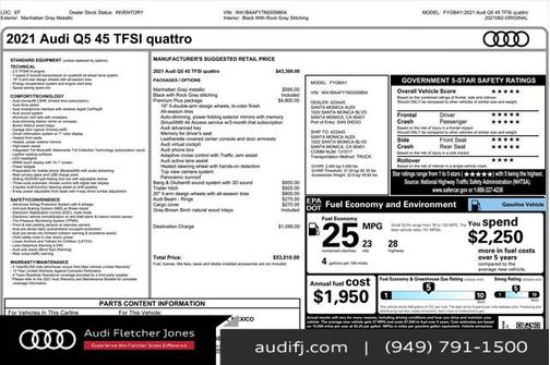 2021 Audi Q5 45 Premium Plus