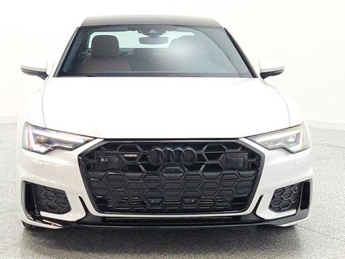 Glacier White Metallic 2025 Audi A6 55 Premium Plus