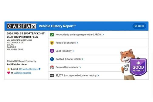 2024 Audi S5 Premium Plus TFSI quattro Tiptronic