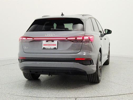Pebble Gray 2024 Audi Q4 e-tron Premium 55 quattro