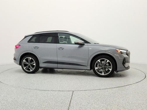 Pebble Gray 2024 Audi Q4 e-tron Premium 55 quattro
