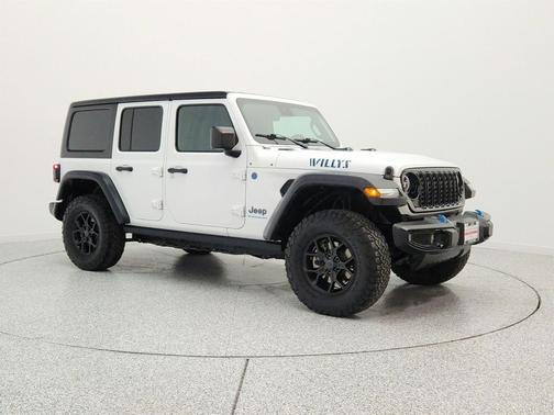 Bright White Clearcoat 2024 Jeep Wrangler 4xe Willys