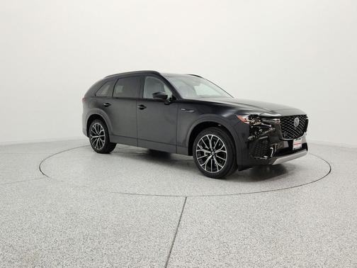 Jet Black Mica 2025 Mazda CX-70 PHEV Premium Package