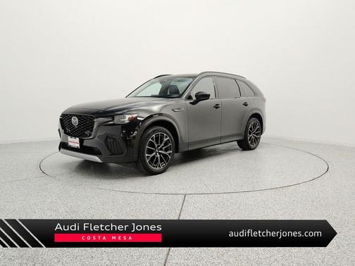 Jet Black Mica 2025 Mazda CX-70 PHEV Premium Package