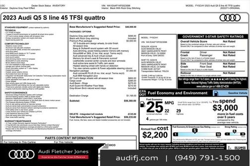2023 Audi Q5 45 S line Premium Plus