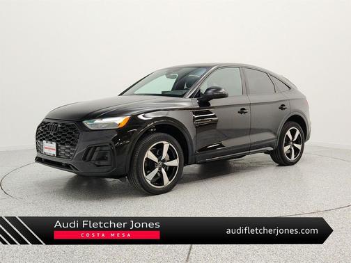Mythos Black Metallic 2023 Audi Q5 45 S line Premium Plus