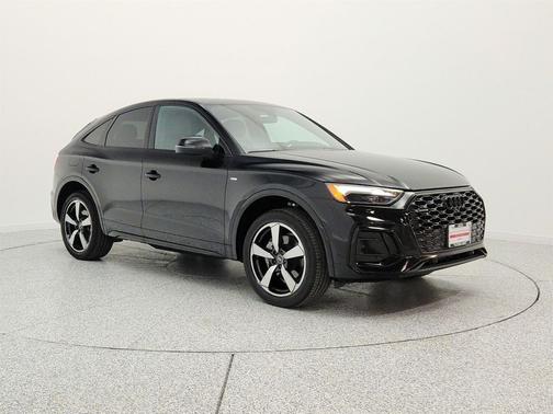 Mythos Black Metallic 2023 Audi Q5 45 S line Premium Plus