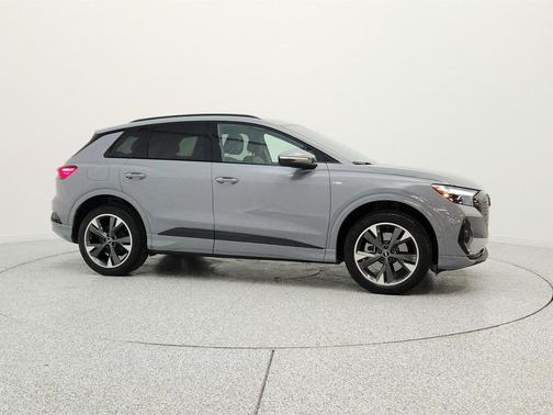 Pebble Gray 2024 Audi Q4 e-tron Premium Plus 50 quattro