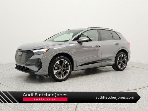 Pebble Gray 2024 Audi Q4 e-tron Premium Plus 50 quattro