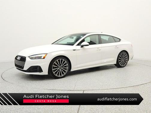 Arkona White 2024 Audi A5 Sportback Premium Plus