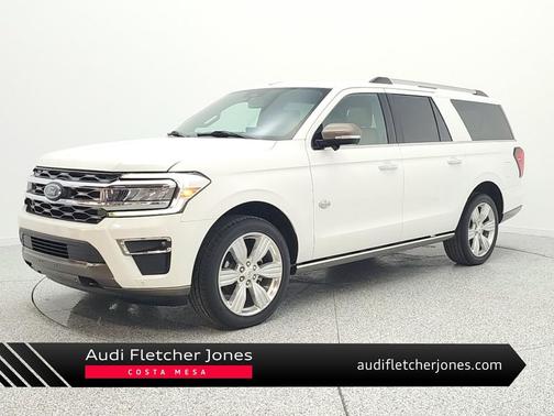 Star White Metallic Tri-Coat 2024 Ford Expedition Max King Ranch