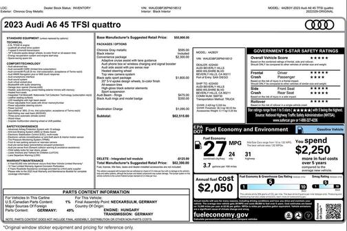 2023 Audi A6 45 Premium