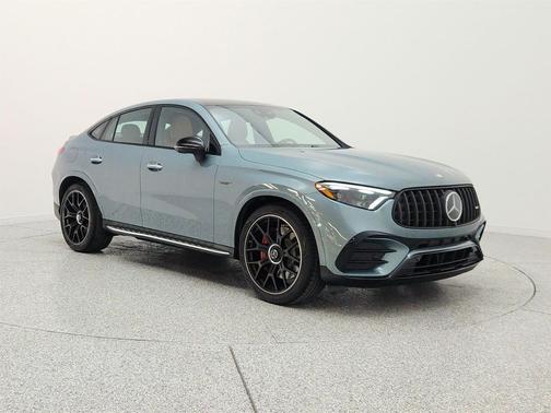 Verde Silver Metallic 2025 Mercedes-Benz AMG GLC 63 S E Performance 4MATIC Coupe