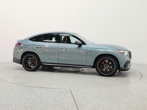 Verde Silver Metallic 2025 Mercedes-Benz AMG GLC 63 S E Performance 4MATIC Coupe