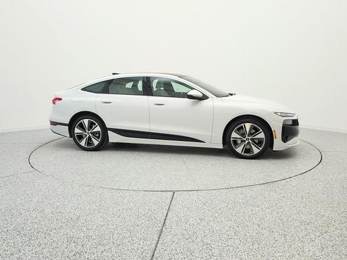 Glacier White Metallic 2025 Audi A6 e-tron Premium Plus