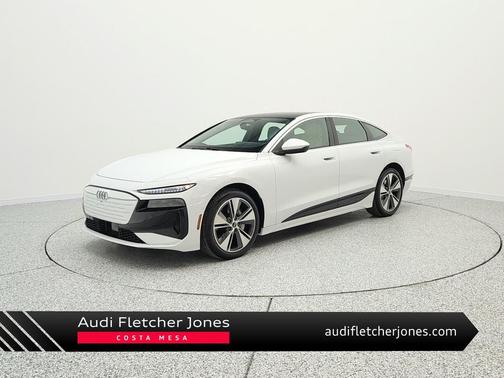 Glacier White Metallic 2025 Audi A6 e-tron Premium Plus