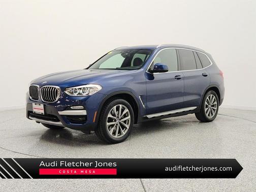 Phytonic Blue Metallic 2019 BMW X3 sDrive30i