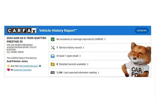 2024 Audi Q4 e-tron Prestige 55 quattro