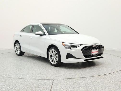 Glacier White Metallic 2025 Audi A3 Premium