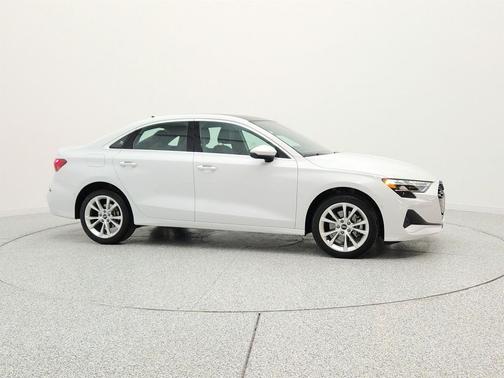 Glacier White Metallic 2025 Audi A3 Premium
