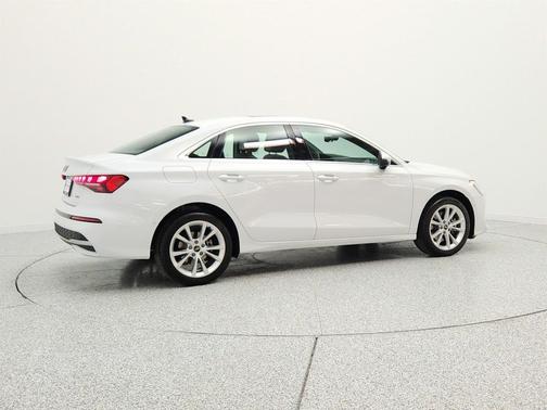 Glacier White Metallic 2025 Audi A3 Premium
