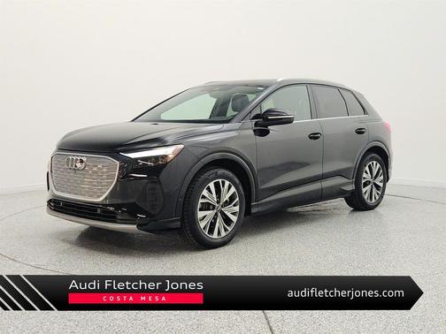 Mythos Black Metallic 2023 Audi Q4 e-tron Premium Plus 40 RWD